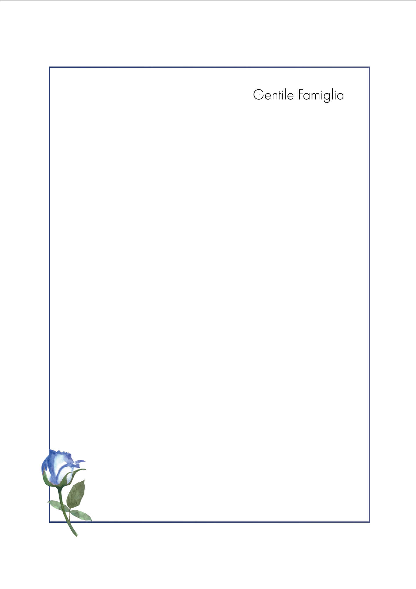 Modulo del telegramma Brughera